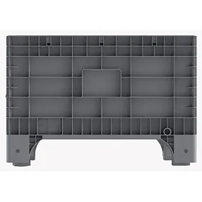 контейнер пластиковый 1020х640х675 мм серый, без крышки