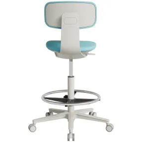 кресло высокое кр24-в на газ лифте (каркас нейлон и стекловолокно)