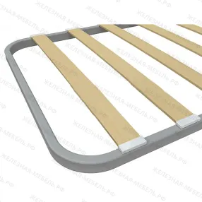 кровать «п-образная» к640о ложе 1900х900, закруглённое, ламели 12 шт.