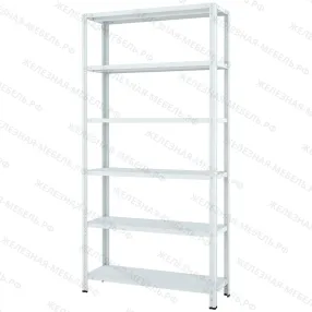 стеллаж мс-750 2000х1000х300 (6 полок мс)