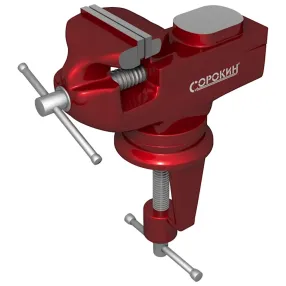 тиски поворотные на струбцине 60мм (2,5 дюймов) (арт. 1.911)