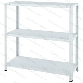 стеллаж мс-500 1000х1000х400 (3 полки мс-100)