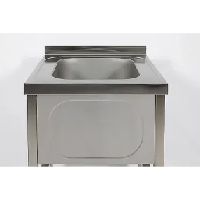 ванна моечная односекционная цельнотянутая с бортом вмц-1/5/6-б