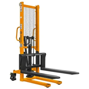 штабелер гидравлический ручной smart sdja 1016 (1000 кг, 1600 мм, раздвижные вилы 300-850 мм)