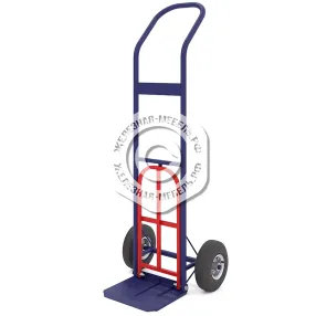 тележка грузовая двухколесная с откидной полкой кг 150 п (без колёс)