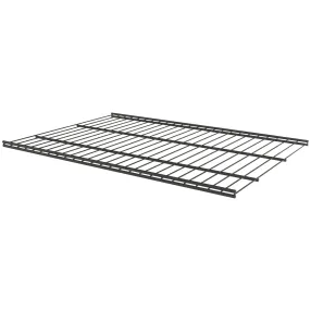 металлическая сетчатая полка (603х406) (цвет чёрный)