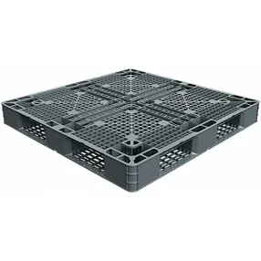 паллет 1050х1050х120 мм перфорированный, на 6 полозьях, арт. sd 1010 р