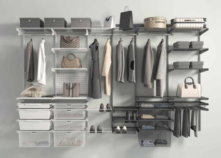 79 готовых комплектов гардеробных систем ПРАКТИК home